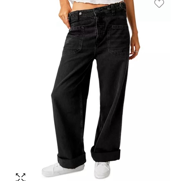 Free People Denim - Free People Palmer Cuff Jeans